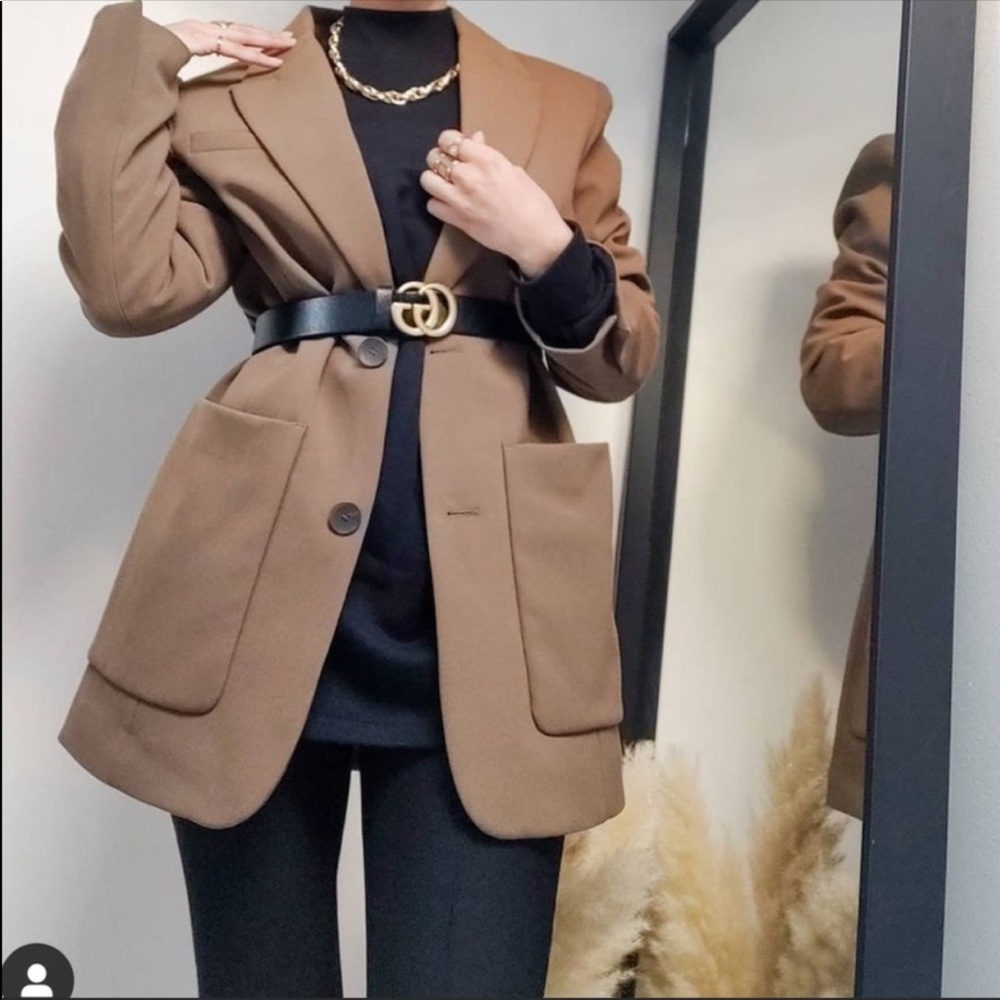 Zara Oversized Blazer NWT - Picture 3 of 9